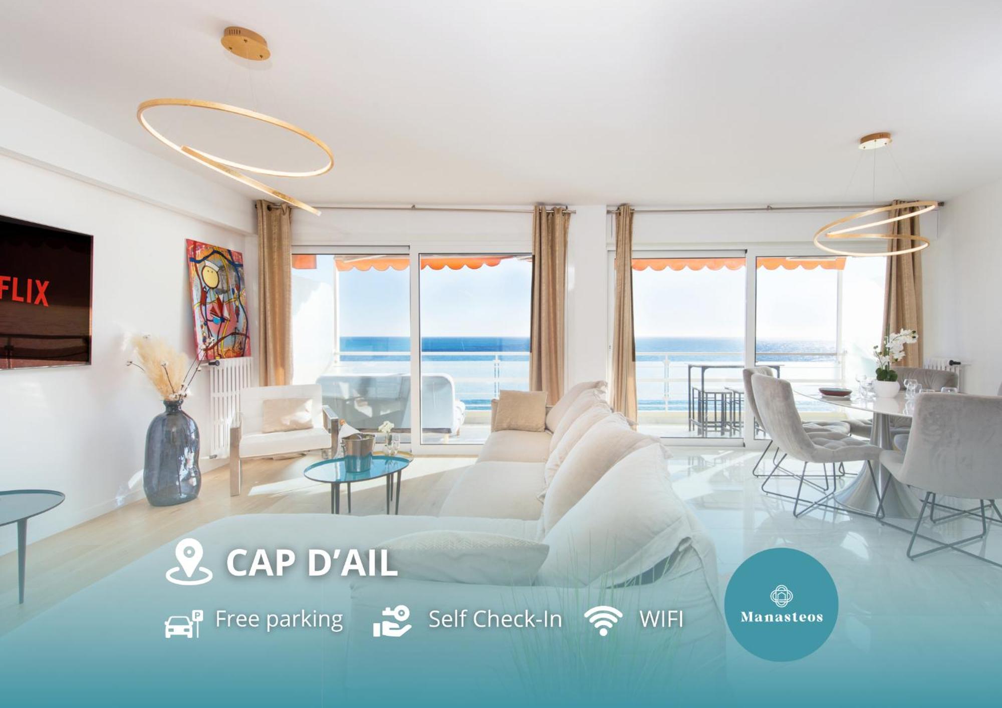 Luxueux - Terrasse Vue Mer - Parking Prive - Bo Saint-Antoine  Екстер'єр фото